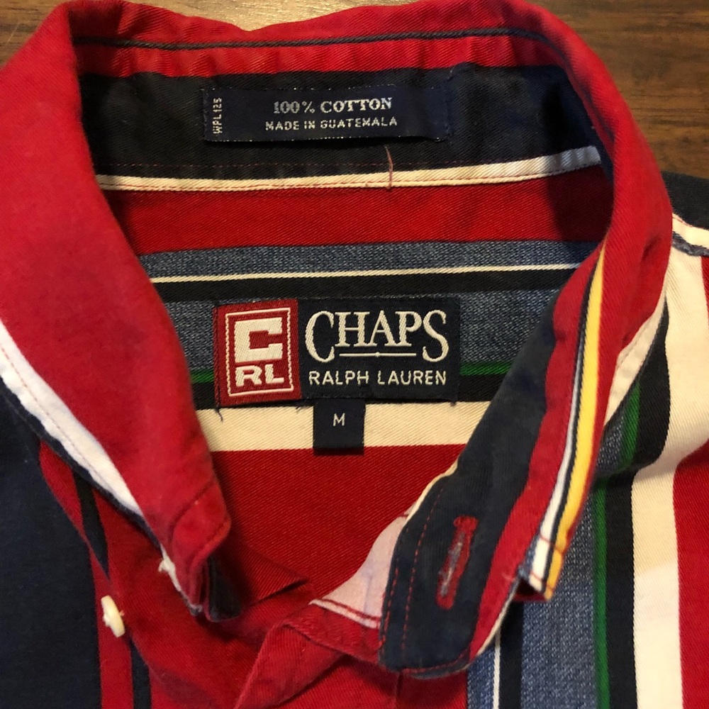 Vintage Chaps Ralph Lauren button up - Picture 3 of 4